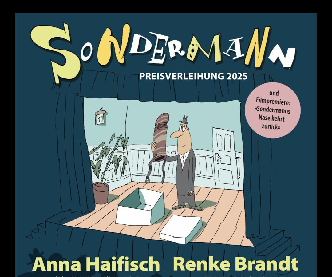 Sondermann Preisverleihung 2025 Plakat
